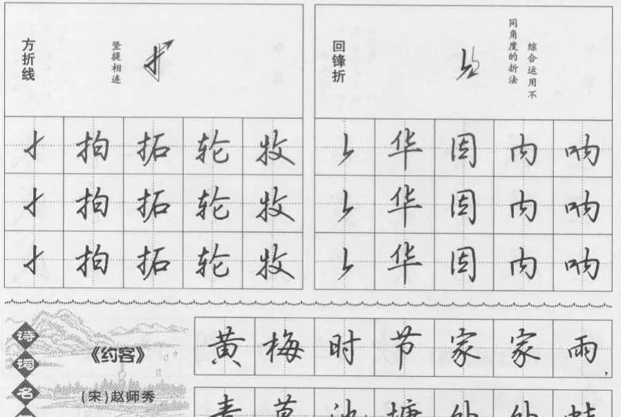 钢笔行书入门教材 | 钢笔书法字帖