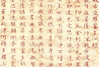 心经书法字帖 | 近代溥儒书法小楷《心经》