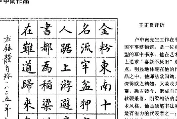 钢笔书法学习 | 王正良评析优秀钢笔书法作品