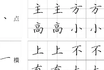 钢笔书法字帖 | 王云厚硬笔书法字帖《钢笔楷书教材》