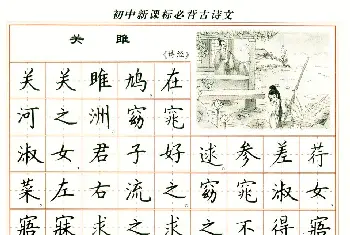 硬笔书法字帖 | 卢中南钢笔楷书字帖